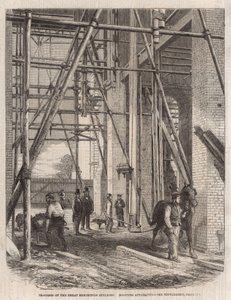 Hoisting apparatus by English School