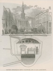 Proposed Metropolitan Subway by English School