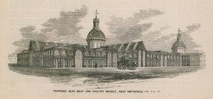Proposed Dead Meat and Poultry Market, West Smithfield by English School