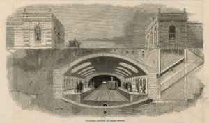 Proposed Station at Baker Street by English School