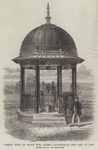 Public Well at Stoke Row, Ipsden, Oxfordshire, the Gift of the Maharajah of Benares by English School