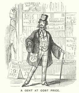 A Gent at Cost Price by English School