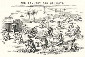 California, The Country for Convicts by English School