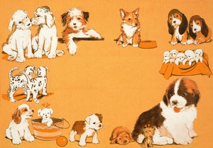 Puppy Dogs by English School