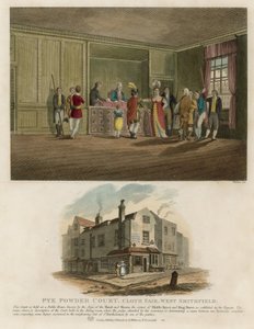 Pye Powder Court, Cloth Fair, West Smithfield by English School