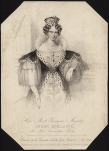 Queen Adelaide of the United Kingdom by English School