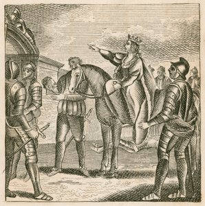Queen Margaret Causing the Head of the Duke of York to be Fixed on the Gates of the City of York