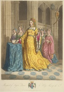 Queen Margaret of Anjou, illustration from 