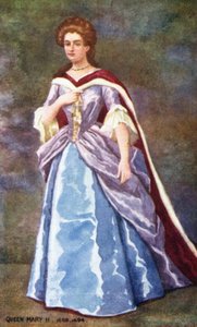 Queen Mary II by English School