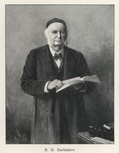 R D Darbishire (litho) by English School