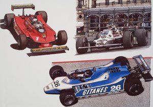 Racing Cars by English School