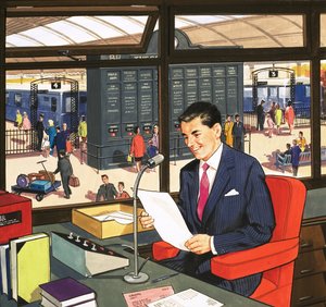 Railway Station Announcer by English School