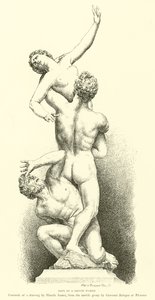Rape of a Sabine Woman by English School