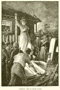 Rebecca Riot in South Wales by English School
