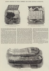 Recent Discovery of Royal Mummies and Other Egyptian Antiquities by English School