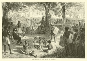 Reception by the King of Shinte