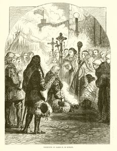 Reception of James II in Dublin by English School