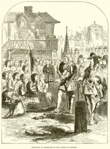 Reception of Monmouth by the Ladies of Taunton by English School