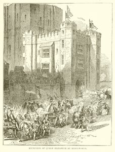 Reception of Queen Elizabeth at Kenilworth by English School