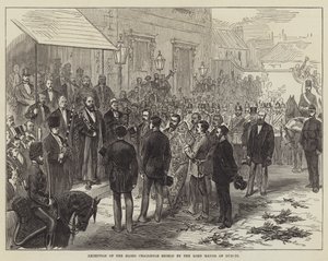 Reception of the Elcho Challenge Shield by the Lord Mayor of Dublin