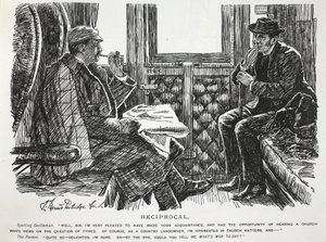Reciprocal, Illustration from Punch