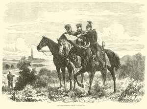 Reconnoitring near Strasburg, September 1870