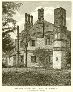 Rectory House, Great Snoring, Norfolk by English School