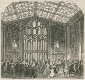 Refreshment Room, Free Trade Bazaar, Covent Garden Theatre, London