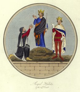 Regal Habits of the 14th Century by English School