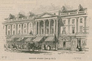 Regent Street, London, west side by English School
