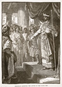 Rehoboam Accepting the Advice of the Young Men