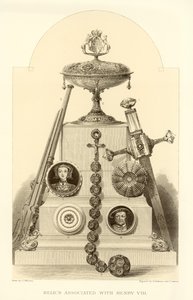 Relics Associated with Henry VIII by English School
