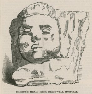 Relics of Bridewell Hospital by English School