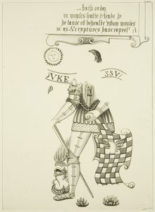 Remains of a wall painting at 46 Baldwin Street by English School