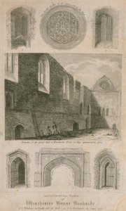 Remains of the Great Hall of Winchester House, Bankside by English School