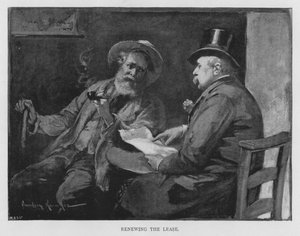 Renewing the Lease (engraving)