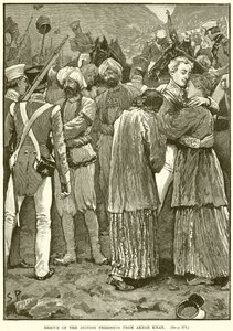 Rescue of the British Prisoners from Akbar Khan by English School