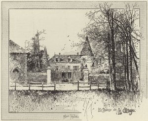 Residence of the Late M. Ferdinand de Lesseps by English School