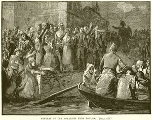 Retreat of the Royalists from Toulon