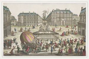 Return of the Charles and Robert Balloon by English School