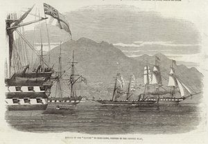 Return of the Eaglet to Hong Kong by English School