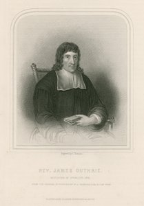 Rev. James Guthrie, Minister of Stirling, 1661 by English School
