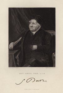 Reverend Samuel Parr by English School