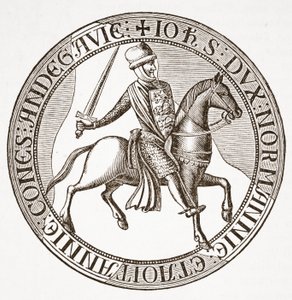 Reverse of the Seal of King John