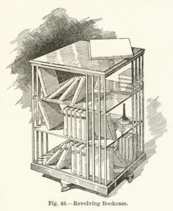 Revolving Bookcase