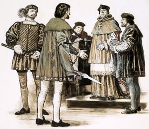 Richard Hunne questioned by the Bishop of London Richard Fitzjames