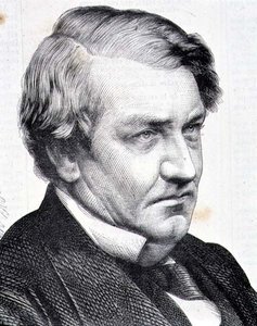 Richard Southwell Bourke, 6th earl of Mayo (1822-1872) (engraving) by English School