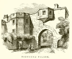 Richmond Palace by English School