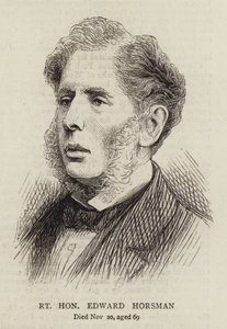 Right Honourable Edward Horsman by English School