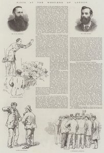 Riots at the West-End of London by English School